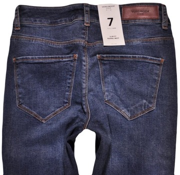 VERO MODA spodnie BLUE jeans SEVEN _ W26 L30