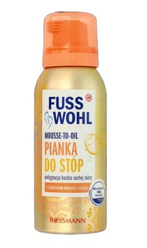 Fusswohl pielegnująca pianka do suchych stóp