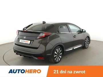 Honda Civic IX Sedan Facelifting 1.8 I-VTEC 140KM 2015 Honda Civic Sport 140KM automat skóra panorama, zdjęcie 6