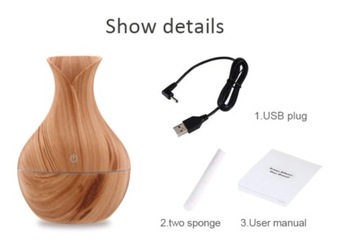 USB Air Увлажнитель мини -диффузор эфирных масел ароматов