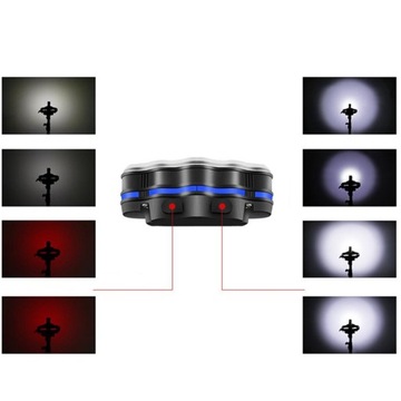 ФАРА 7 X CREE LED МОЩНАЯ РЕГУЛИРУЕМАЯ ФАРА 8 РЕЖИМОВ