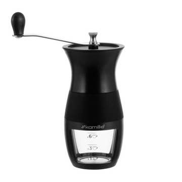 РУЧНАЯ МОЛОЧКА ДЛЯ ПОМОЛА КОФЕ, ПЕРЦА, СПЕЦИЙ KAMILLE