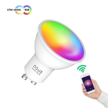 Inteligentna żarówka WIFI NOUS P8 RGB GU10 TUYA
