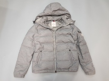 MONCLER ocieplana zimowa kurtka PUCH Naturalny damska XL