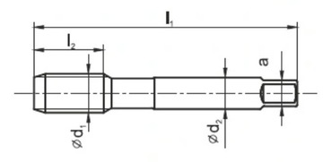 GWINTOWNIK RĘCZNY ISO-529/3 M 18 LH 6H HSS FANAR