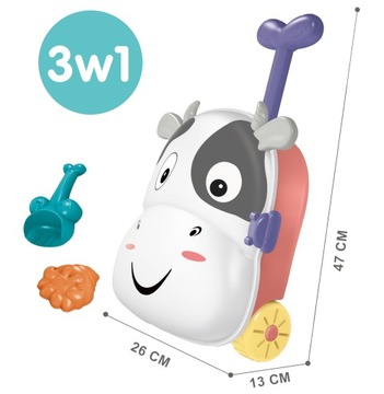 ZESTAW DO PIASKU PIASKOWNICY ŁOPATKI 3w1 WOOPIE