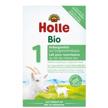 HOLLE Ekologiczne Kozie Mleko 1 Początkowe