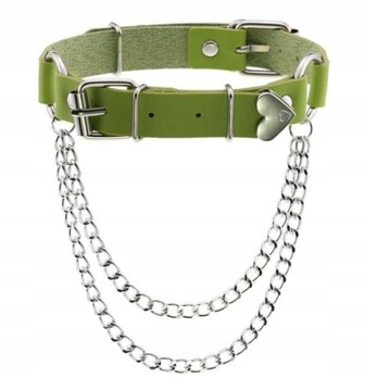 Got Hip Hop Rock serce Choker naszyjnik czoker