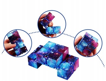 ИГРУШКА-АНТИСТРЕСС КУБ БЕСКОНЕЧНОСТИ НЕПОДА КУБ ГАЛАКТИКА ПРОСТРАНСТВО НЕБО