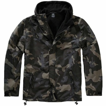 Ветровка BRANDIT Куртка Darkcamo XL с молнией спереди