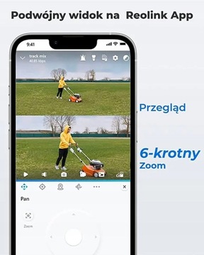 Камера Reolink Trackmix POE, 8 МП, вращающаяся, для улицы