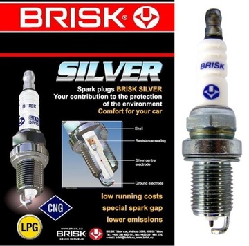 BRISK SILVER DR15YS9 ŚWIECA ZAPŁONOWA LPG CNG 1462