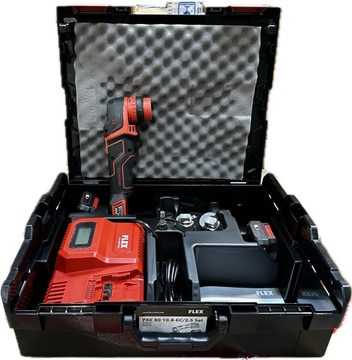 FLEX PXE 80 10.8-EC/2.5 SET mimośrodowa mini polerka akumulatorowa KOMPLET