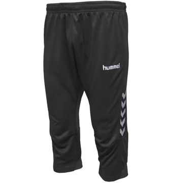 Spodnie Hummel Authentic 3/4 czarny rozmiar 140