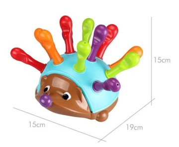 Сортировщик ежиков Монтессори, моторное обучение, развивающая головоломка, обучение счету