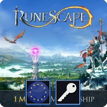 Runescape 30 Days Time Card Europe Klucz