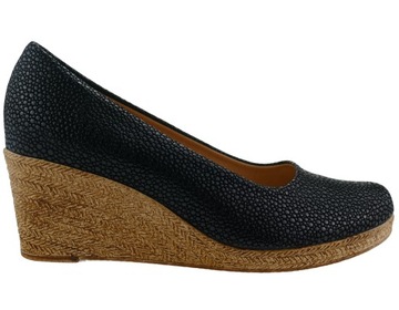 Туфли ЖЕНСКИЕ КЛАССИЧЕСКИЕ ЧЕРНЫЕ НА ТЕЛЕЖКЕ, размер 37