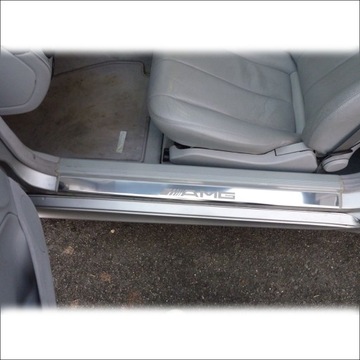 MERCEDES CLK W208 VRSTVA  PRAHU NA PRAHY AMG OCEL NEREZ 304 LESK