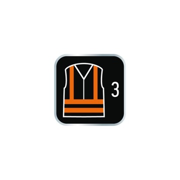 Bluza robocza ostrzegawcza, pomarańczowa, rozmiar