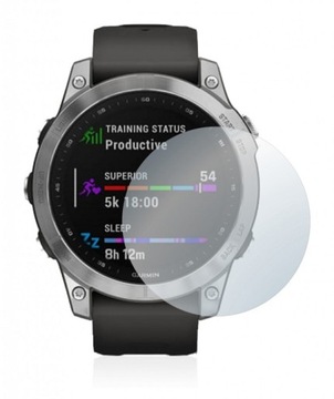 Zestaw Ochronny 2 x Szkło Hartowane 9H do Garmin FENIX 7 / Pro / Solar