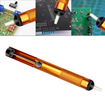 Desoldering Vacuum Pump Solder Removal Tool Heat Resistant Nozzle 7x0.8inch