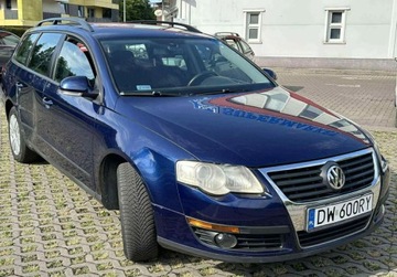 Volkswagen Passat B6 Variant 1.6 FSI 116KM 2005 Volkswagen Passat Variant 1.6 benzyna 2005 okazja 1.6 Benzyna 115KM, zdjęcie 1
