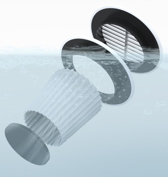 Беспроводной автомобильный пылесос типа C.