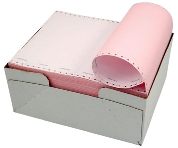 PAPIER KOMPUTEROWY SKŁADANKA 240x12 (1+2) KME