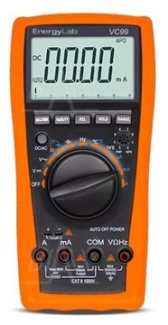 Multimetr VC99 TRMS LCD 6000max, Temp, hFE, Duty