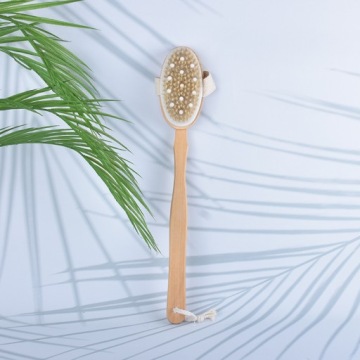 ЩЕТКА ДЛЯ СУХОГО И ВЛАЖНОГО МАССАЖА, УМЫВАНИЯ СПИНЫ, АНТИЦЕЛЛЮЛИТНОГО ПИЛИНГА
