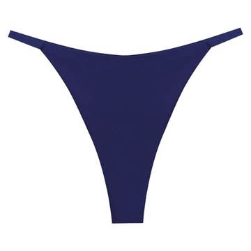 Silk Satin Women's Panties Seamless Thongs Soft Co