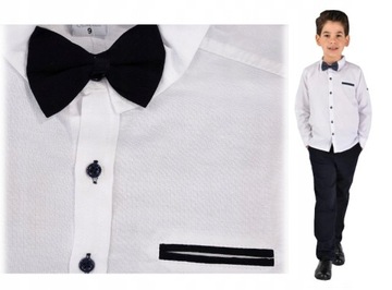 GARNITUR ELEGANCKI koszula komplet 4-części 9 J4M