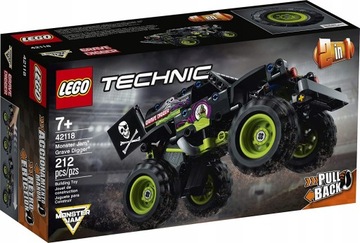 LEGO TECHNIC 42118 MONSTER JAM GRAVE DIGGER