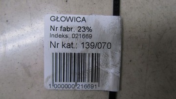 FORD KUGA MK1 2.0 HLAVA KPL 9682446510 EURO5