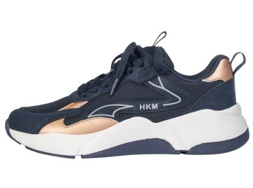 HKM Buty Sneaker GLAMOUR Rosegold navy (R: 41)