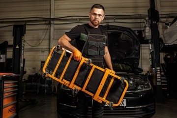 Диван для мастерской, складное сиденье, 2 в 1, табурет, табурет, тележка