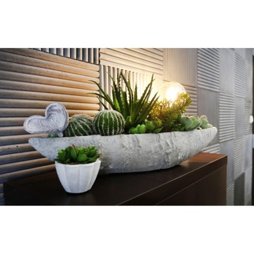 ДЕКОРАТИВНАЯ БЕТОННАЯ ЧАША ДЛЯ ФРУКТОВ, ПРОМЫШЛЕННАЯ