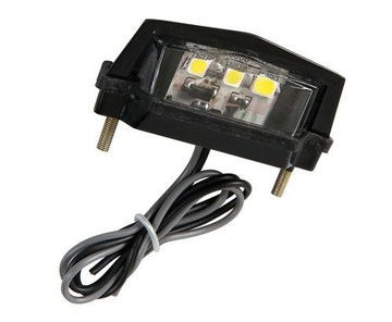 LAMPA oświetlenie tablicy rejestracyjnej 3 LED SMD