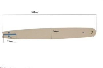 НАПРАВЛЯЮЩАЯ + ЦЕПНАЯ БЕНЗИНОВАЯ ПИЛА 20'' 0.325 76Z