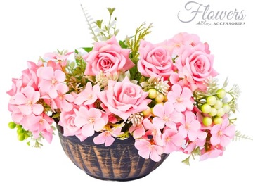 ЦВЕТОЧНЫЙ ГОРШОК, УКРАШЕННЫЙ НАГОЛЖЕНИЕ ДЛЯ КЛАДБИЩА, 22 см