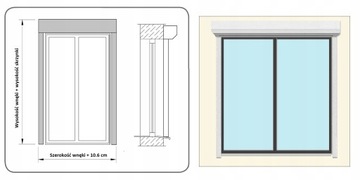 Rolety zewnętrzne ręczne 130x220 kolory
