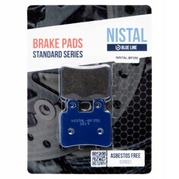 KLOCKI HAMULCOWE PRZÓD TYŁ YAMAHA XT 125 R 05-12 FA350