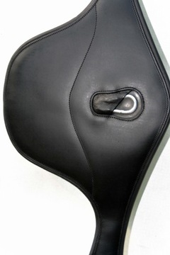 POPRĘG SKOKOWY Z FARTUCHEM SKÓRZANY Z GUMAMI 130CM