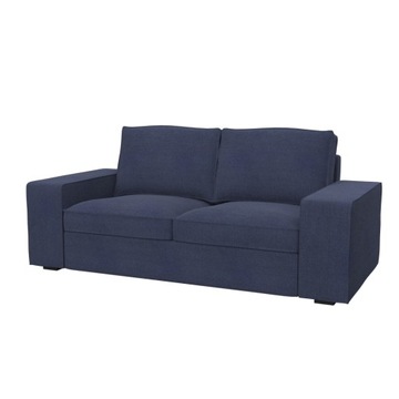 KIVIK Pokrycie sofy 2-os, Naturel Navy
