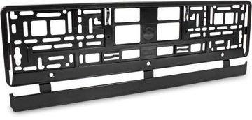 РАМКА АВТОМОБИЛЬНОГО ЗНАКА ЧЕРНАЯ УНИВЕРСАЛЬНАЯ