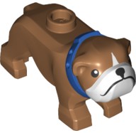 LEGO ANIMAL Figurka Buldog Pies 65388pb02 M. Nugat