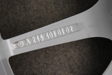 4× DISK HLINÍK MERCEDES-BENZ OE A2464010102 6.5" X 17" 5X112 ET 49