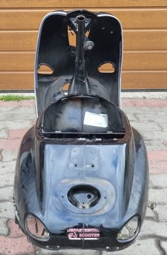 Рамка + документы ФРАНЦИЯ Piaggio Vespa 50 ET2 2016 г.