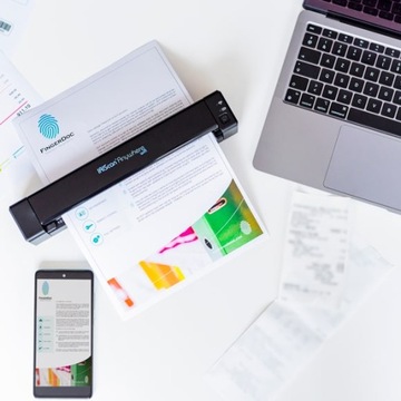 Сканер документов IRIS Anywhere 6 Wi-Fi с возможностью подключения USB и Wi-Fi и главой