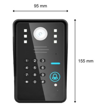 RFID 7-дюймовый ИК-видеодомофон Android iOS аксессуары